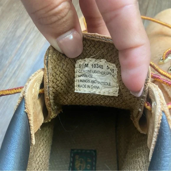 Timberland Tan Leather Ankle Boots - Picture 13 of 14